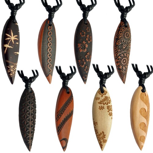 Surfer necklace surfboard - surfer,