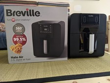 Breville VDF126 5.5L Halo Air Digital Air Fryer + USED + For Parts Not Working +