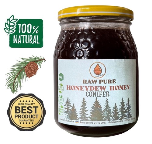 1kg raw organic honey - 1kg,