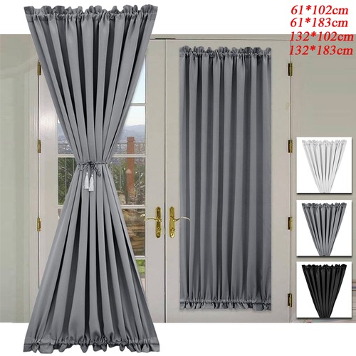 French door window curtains - french,