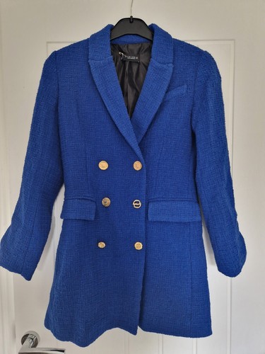 Zara blue smart formal - zara, blazer