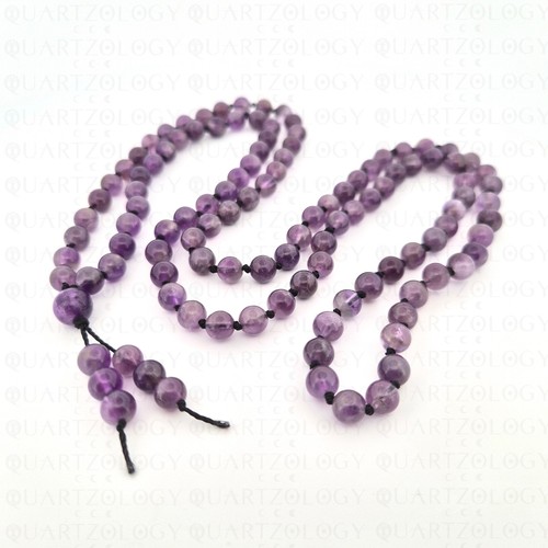 Amethyst 108 mala - prayer, beads