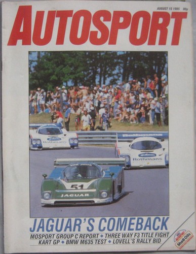 Autosport magazine august - magazine, 15