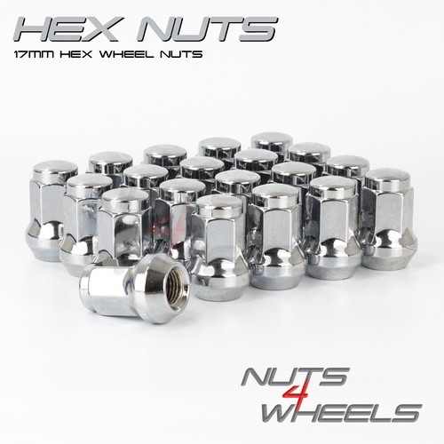 Chrome wheel nuts m12x1 - wheel,