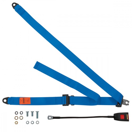 Front static seat belt for - front,
