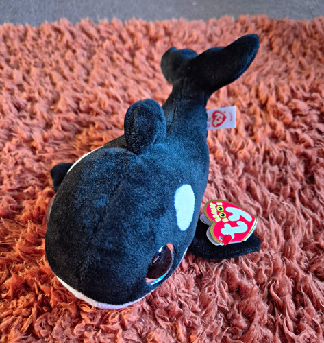 Beanie boo orca whale plush - orca,