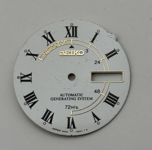 Seiko 5m23 6b4l watch dial - 5m23-6b4l,