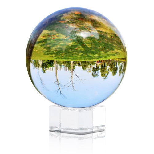 Glass ball crystal - ball, with