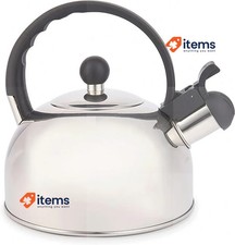 La Cafetière Stainless Steel 1.3 L Kettle Stove top Induction Gas Hob Silver