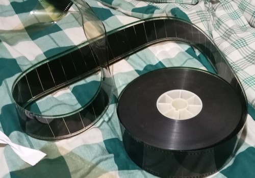 70mm film framed - film.,