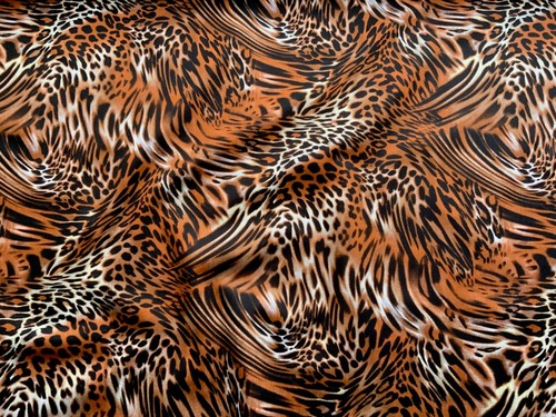 Tiger animal print fabric - tiger,