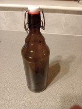 Brown Glass Bottles, 1 Litre