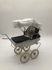 Doucet Pram With Fabulous Canopy By Shelley Bader-Olney for Sasha Doll Display