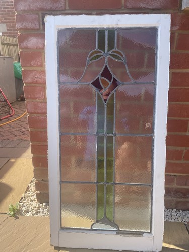 Stained glass panel - stained,