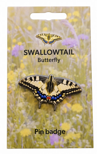 Swallowtail butterfly pin - butterfly,