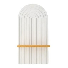 White Shelving Wall Floating Shelf for Modern Home Plant and Decors