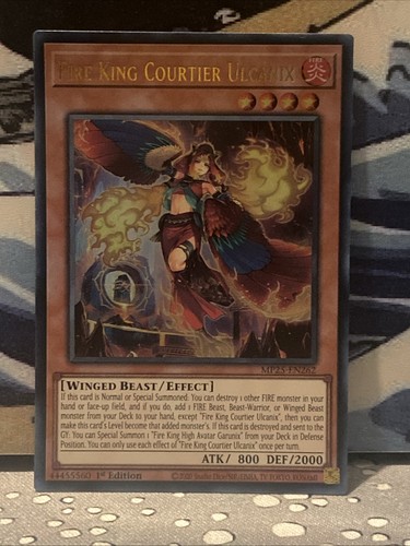 Yugioh fire king courtier - -,