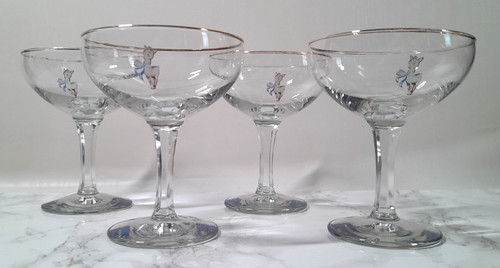 Vintage babycham glasses - vintage,