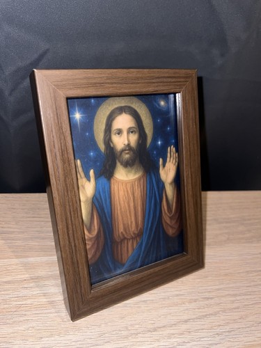 Framed photo jesus - of,