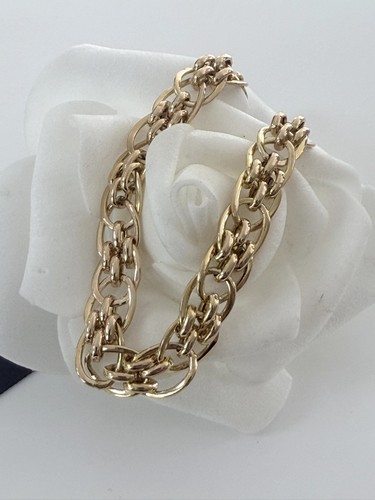 9ct gold bismarck link - 9ct,