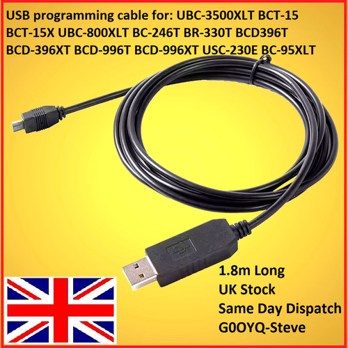 Usb cable uniden bearcat - uniden,