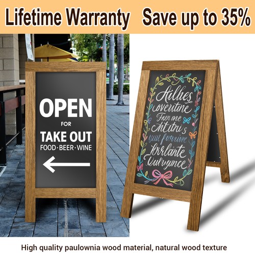 Large double sided - large, a