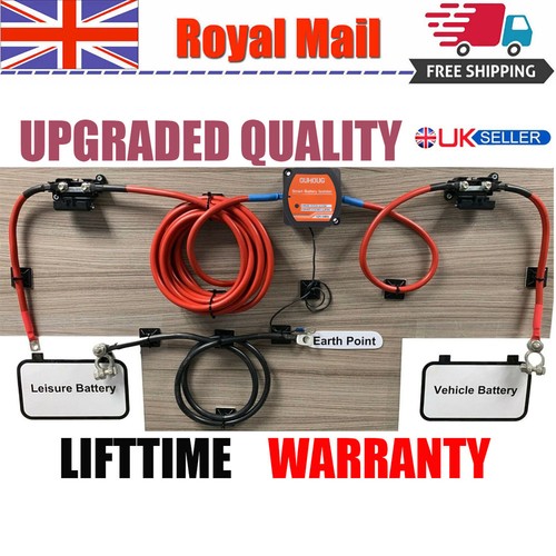 Split charge relay kit - 5m,