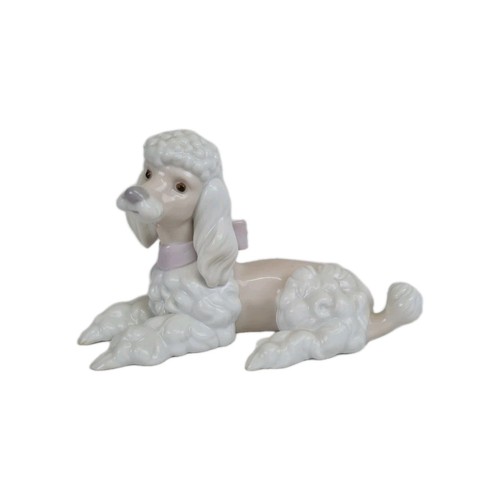 Lladro 06337 poodle - poodle, dog