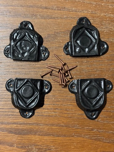 Trunk chest hardware 4 black - trunk,