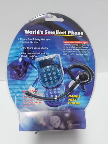 World smallest phone - world's,