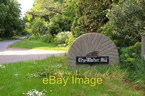Photo 6x4 old mill stone - photo,