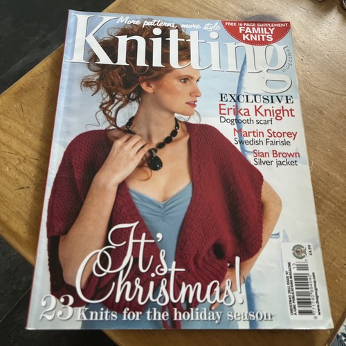 Knitting magazine christmas - knitting,