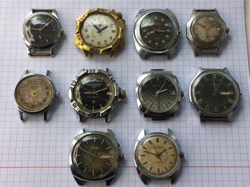 Set soviet mechanical watch - 10,