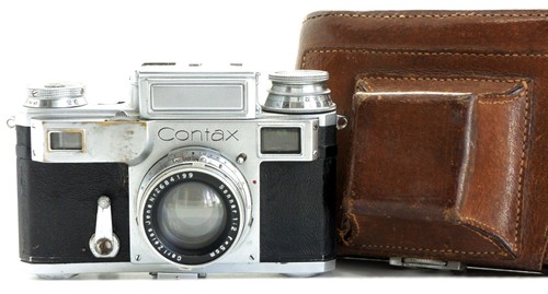 Serviced zeiss ikon contax - contax, iii