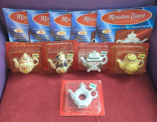 Hachette miniature teapot - miniature,