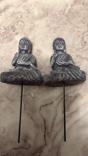Set grey buddha resin - set, 2