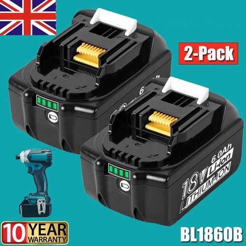 2pack for makita 18v - 2pack, li-ion