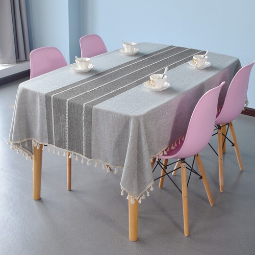 Grey cotton linen - cotton,