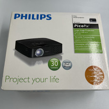 Philips PicoPix PPX1230 Pocket Projector Home Movie Mini Portable (New Condition