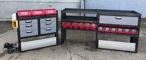 Van racking shelving drawers - van,