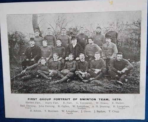 1876 rare vintage rugby - rare,