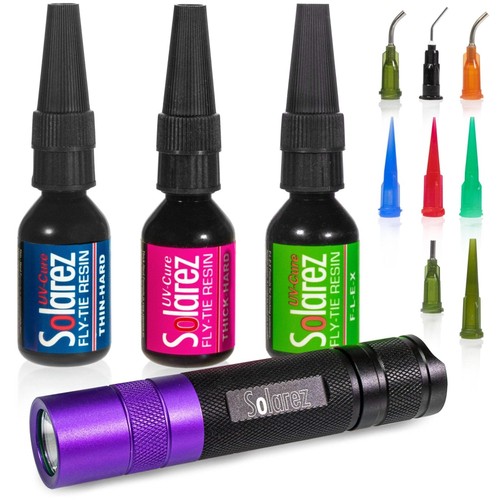 Solarez cure fly tie - solarez, uv-cure