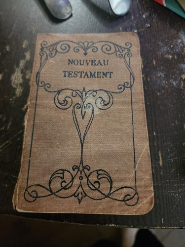 Antique pocket bible nouveau - antique,