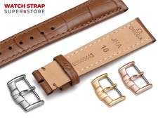 For OMEGA 16-22mm Brown Watch