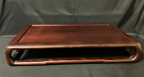 Japanese wood display stand - wood,