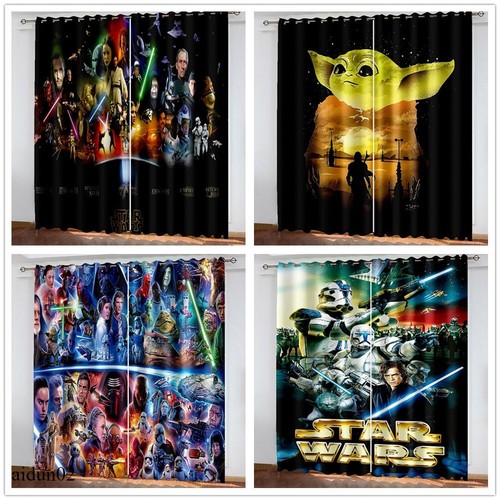 Printed star wars window - 3d,