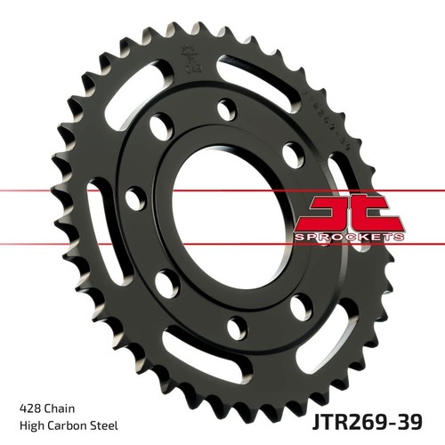 Rear sprocket tooth - rear, for