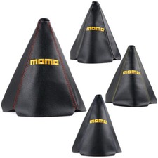 MOMO Manual Car pvc Leather Gear Shift Knob Boot Stick Shifter Gaiter Cover