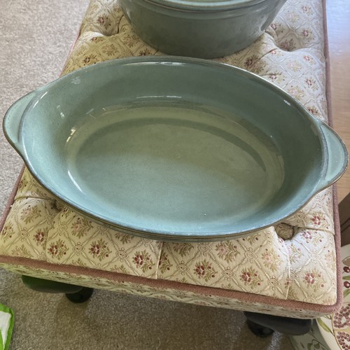 Denby regency green - green, oval