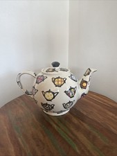 Paul Cardew Funtime Teapot Ceramic Teapot with Lid Vintage